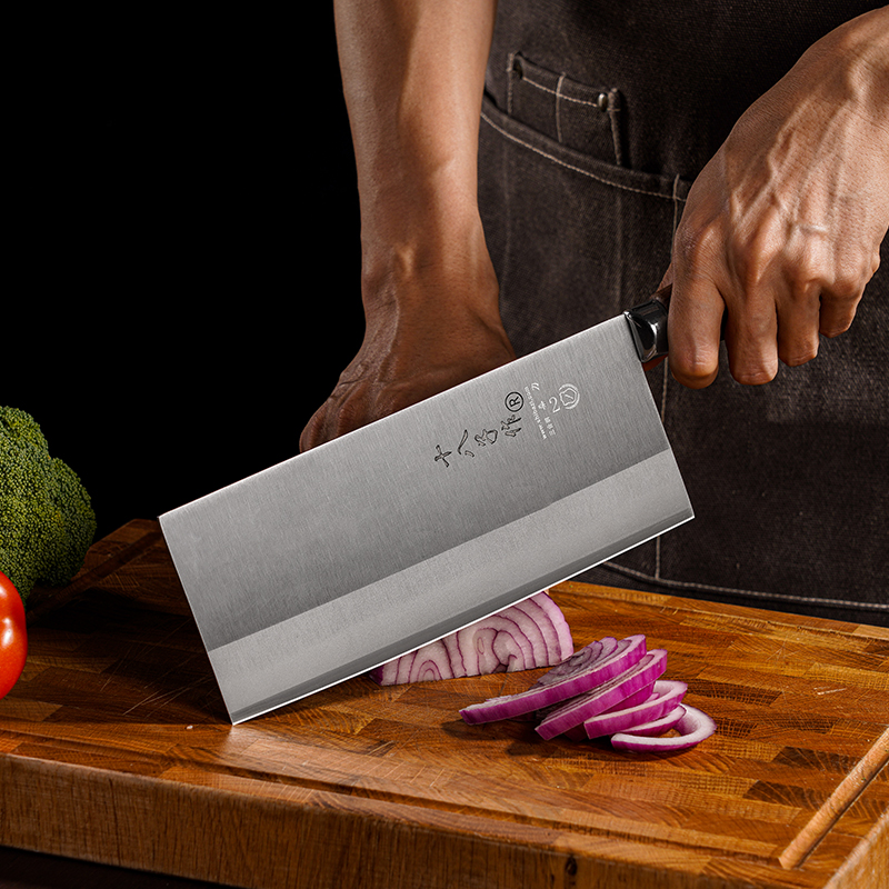 Amazon.com: SHI BA ZI ZUO 8-inch Professional Cleaver
