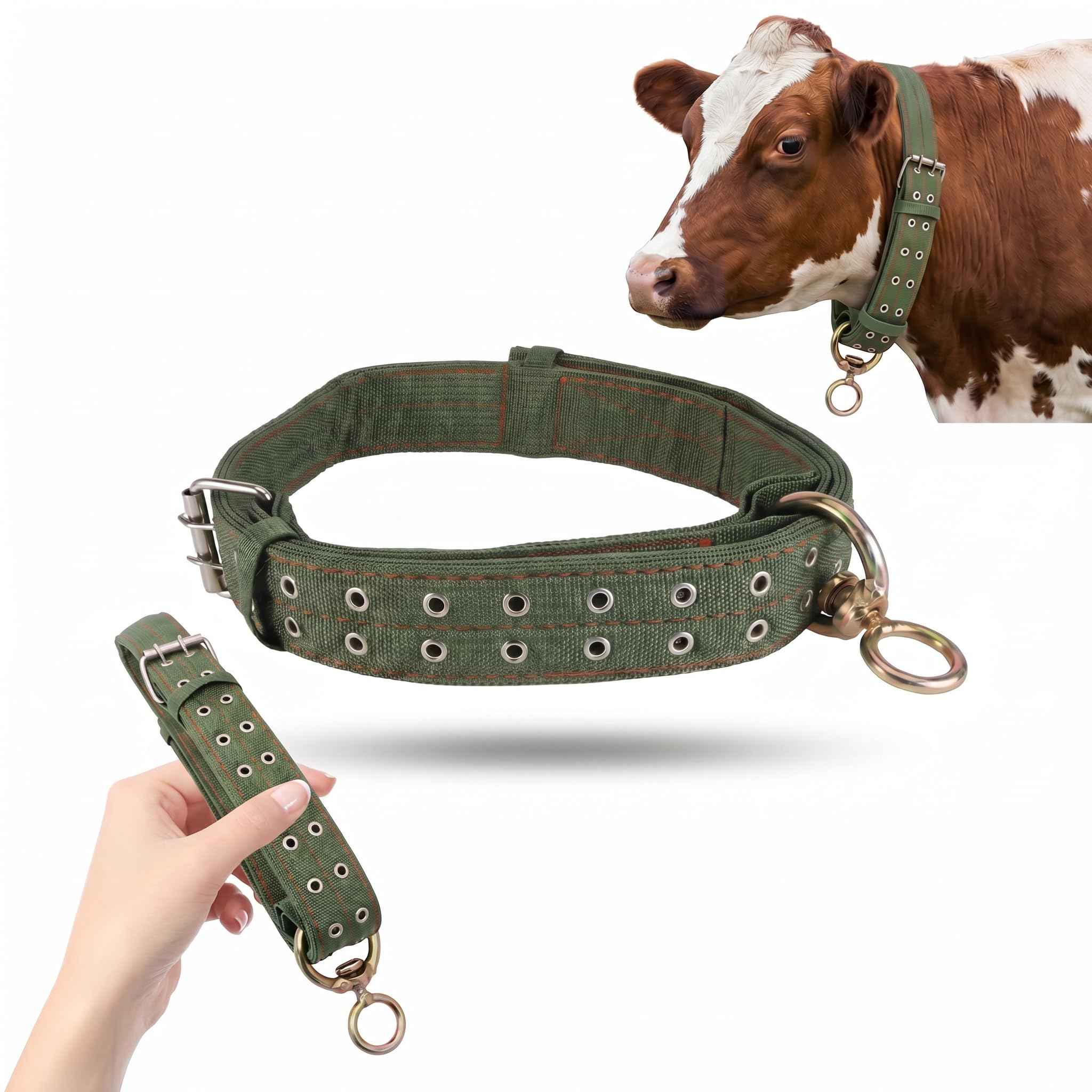 Llife SOFT STEER NECK HOLDER／NECK HOLDER Amazon.com : DOITOOL Cow Collar Canvas Calf Cattle Neck Collar