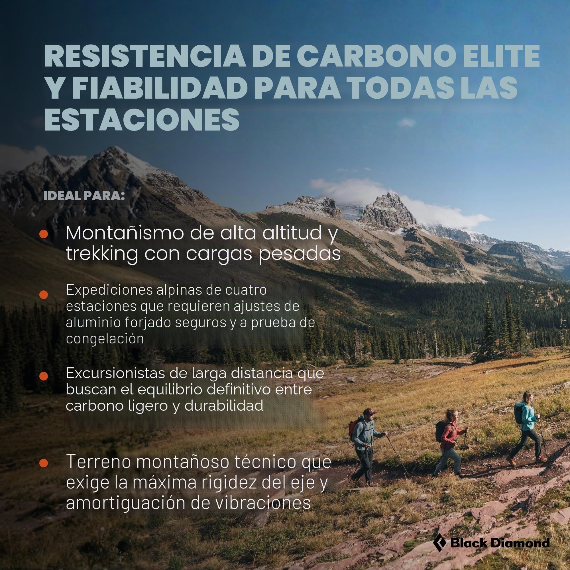 Black Diamond Alpine Carbon Cork - Bastones de senderismo
