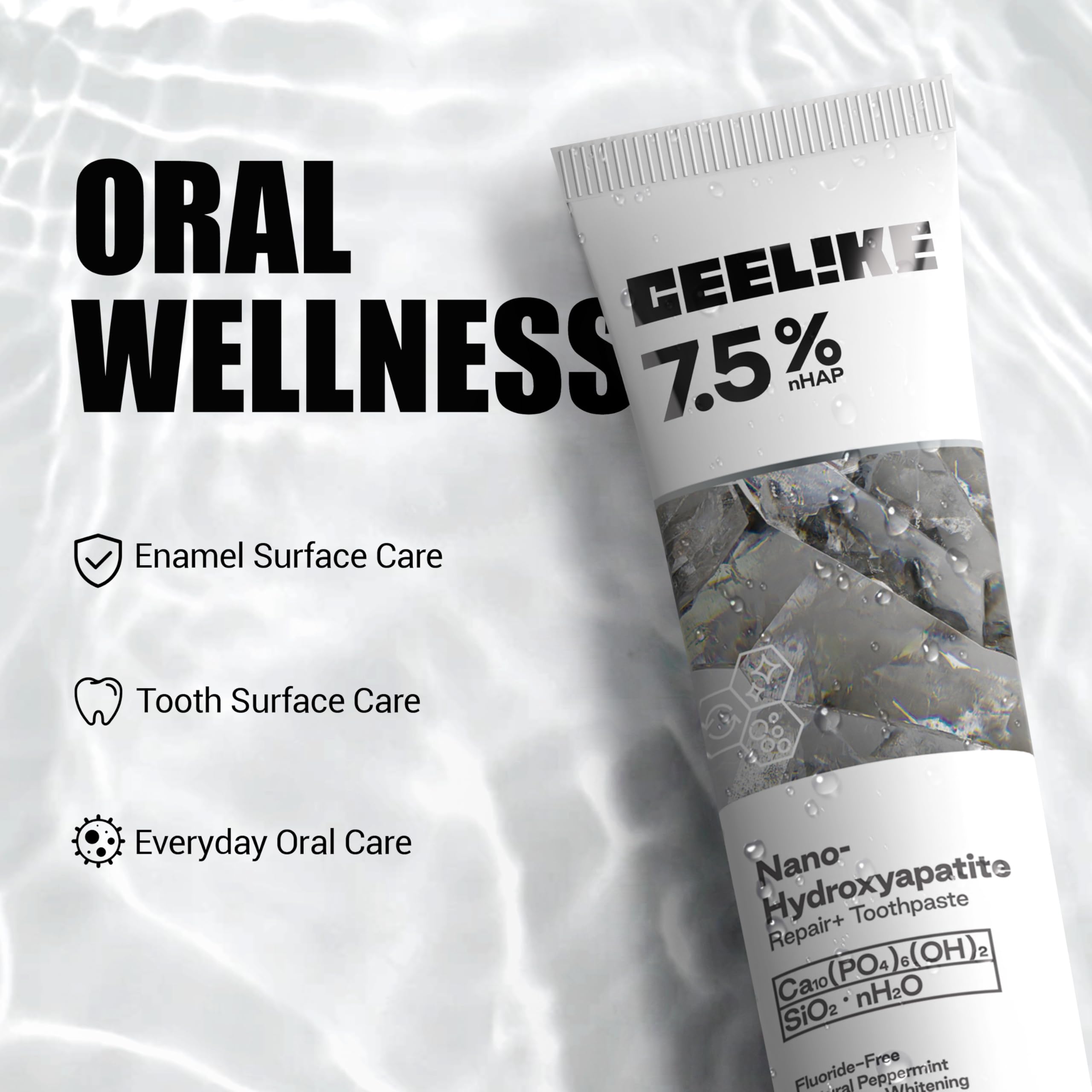 Amazon.com : CEELIKE 7.5% Hydroxyapatite Toothpaste – Supports