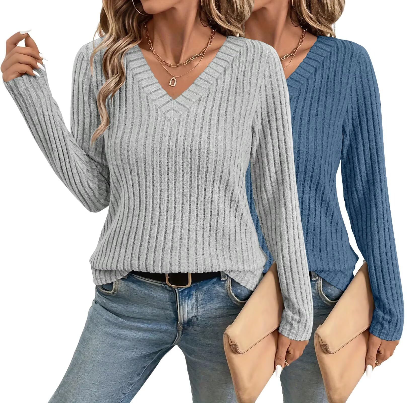 INNOVATOP Womens Sweater --2 Pcs