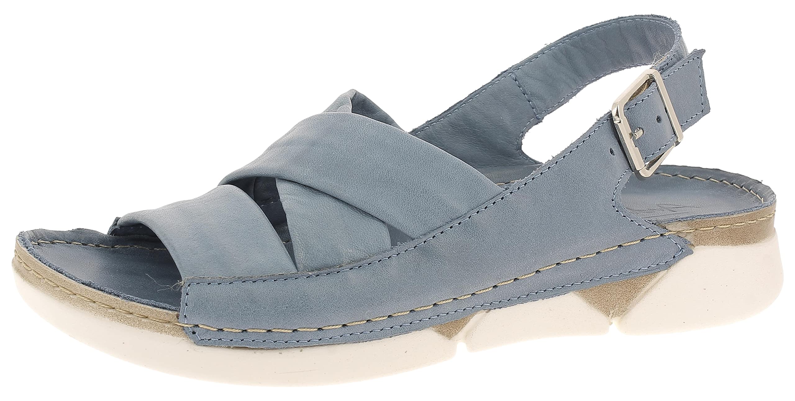 Andrea Conti Women's Sandals, Blue, 36 EU, Blau, 4 UK