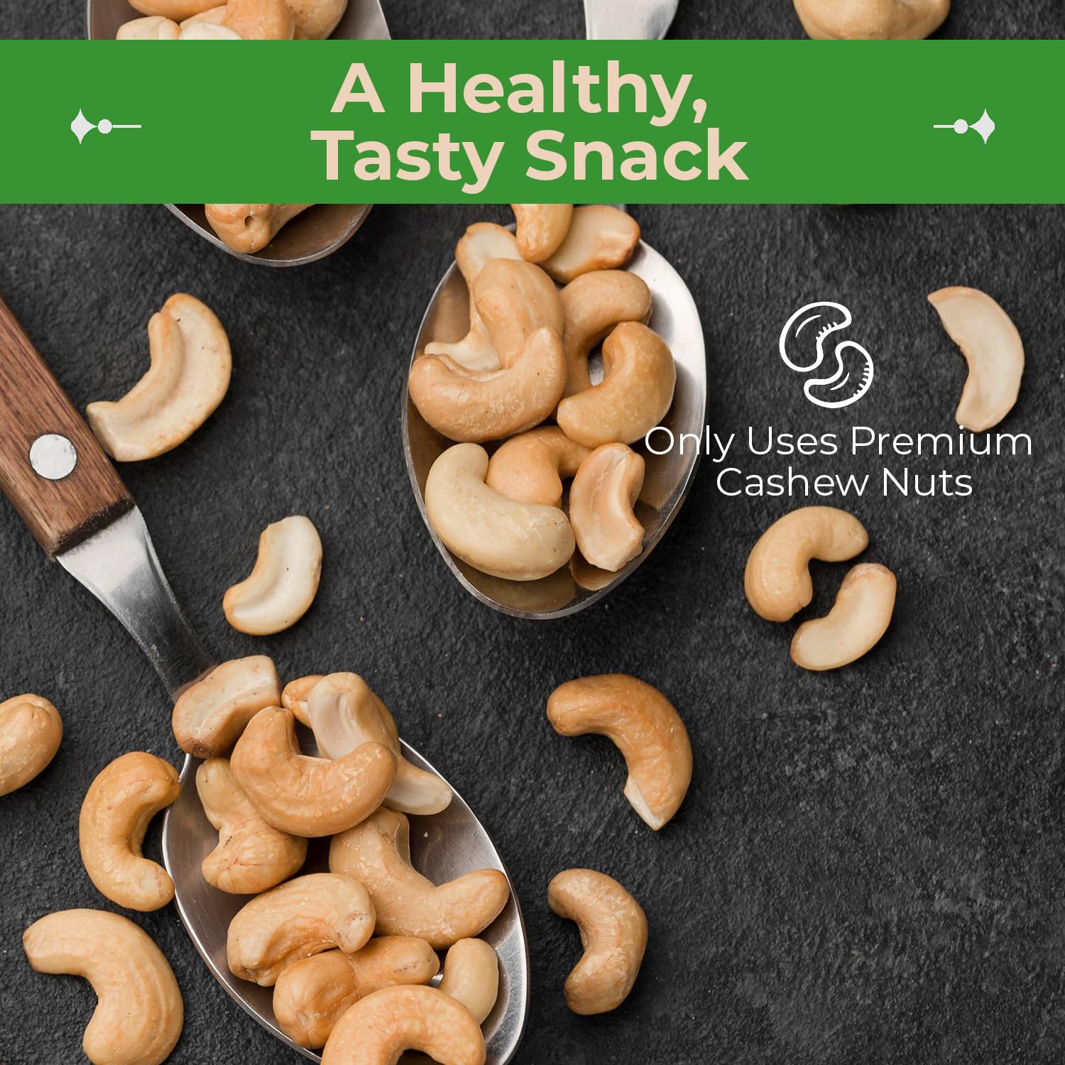 Sincerely Nuts – Cashew Pieces Roasted and Unsalted | Five lbs. Bag | Deluxe Kosher Snack Food | Healthy Source of Protein, Vitamin & Mineral Nutritional Content | Gourmet Quality Vegan Cashew Nut