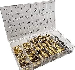 Plews & Edelmann Edelmann 916 Nylon Tube Air Brake Fitting Assortment - coolthings.us