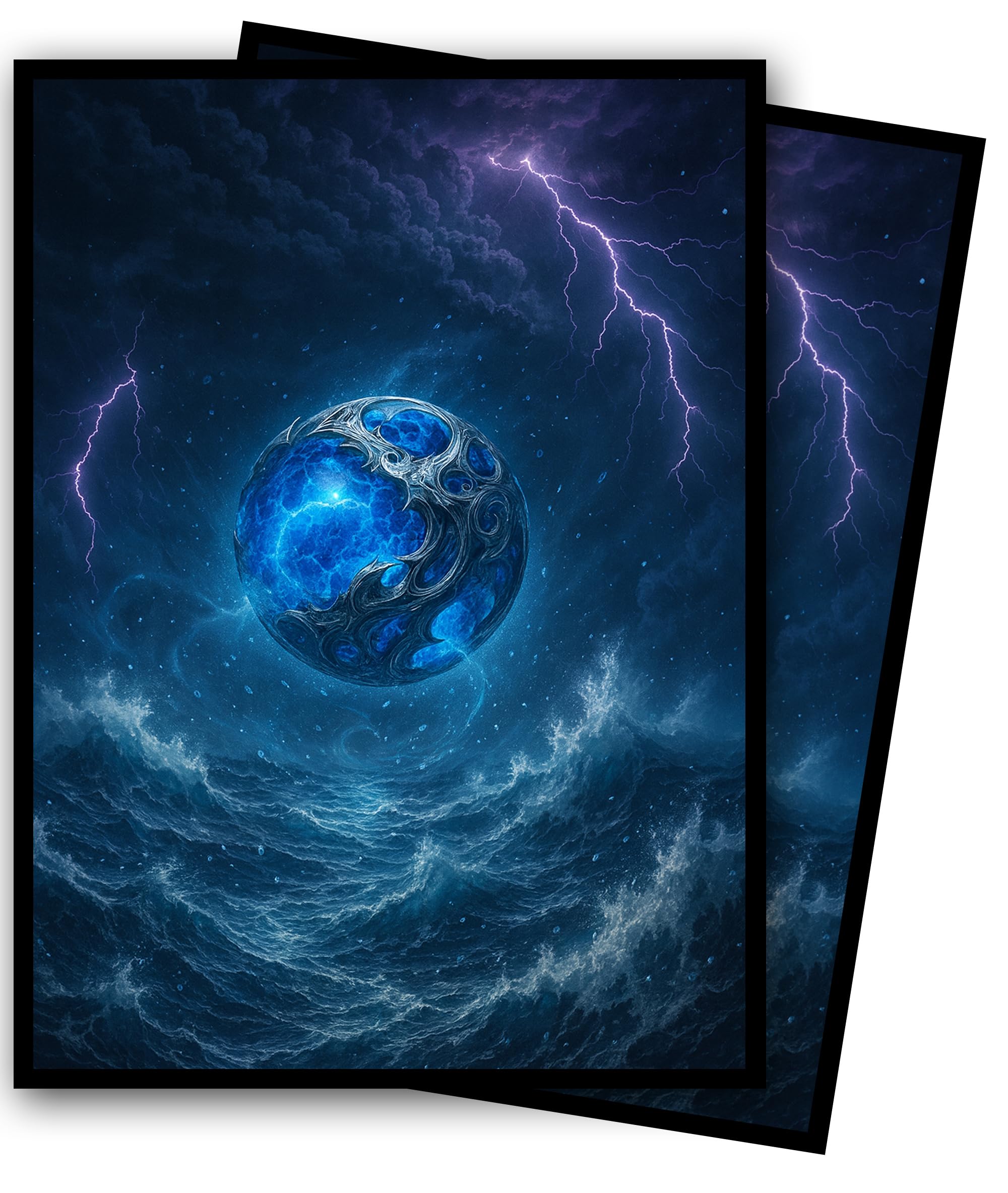earth card sleeves 4-Pocket Black Toploader Binder for Trading Cards – Cardshellz