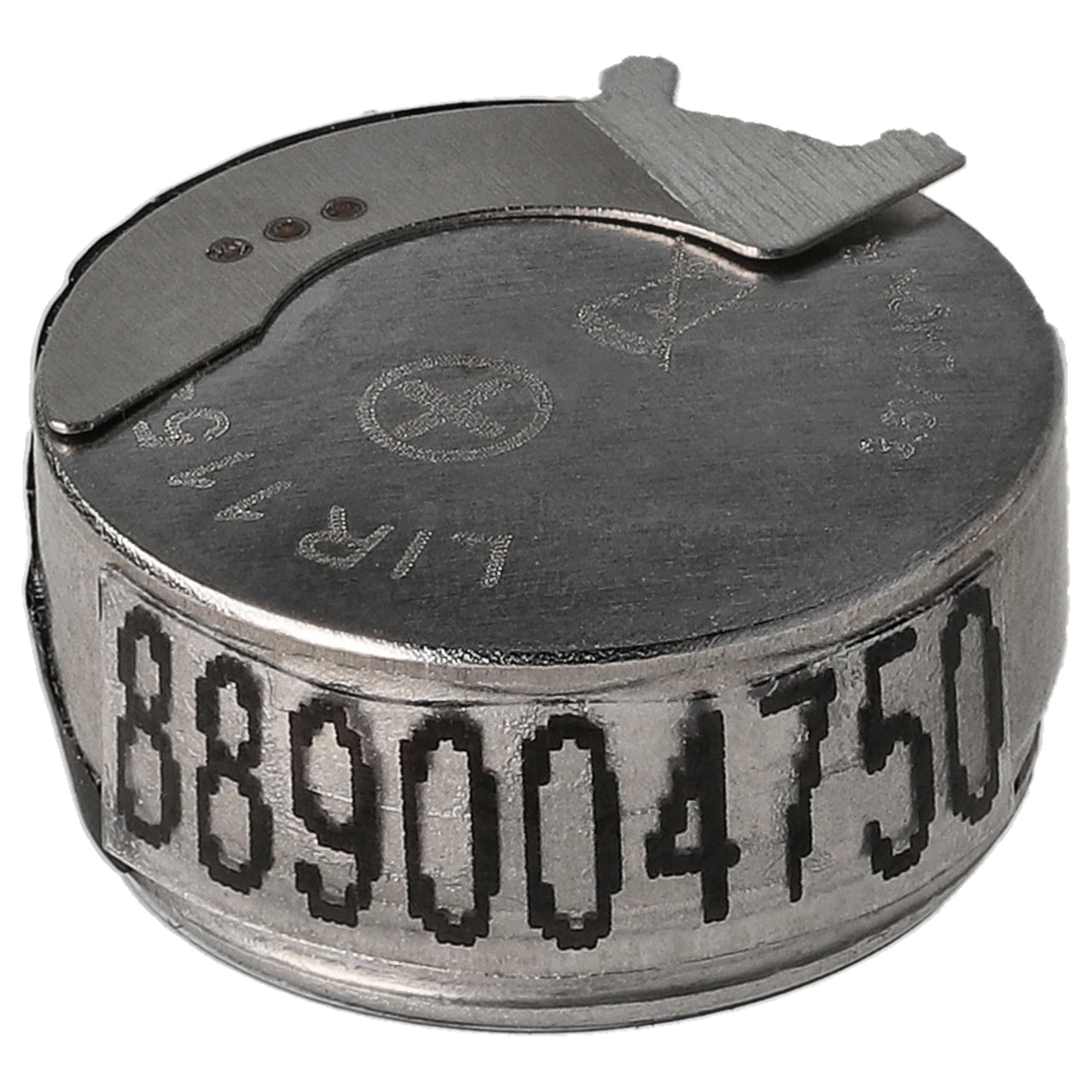 vhbw 2 x bateria zastępuje Apple A3HOC, CP1154 do bezprzewodowych słuchawek (50 mAh, 3,6 V, Li-ion)