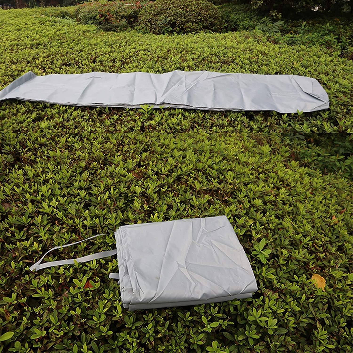 GUOXIANG Sac de Protection pour Store Banne 3m Housse de Protection Anti-poussière pour auvent de terrasse Gris Housse de Rangement pour auvent de terrasse Gris