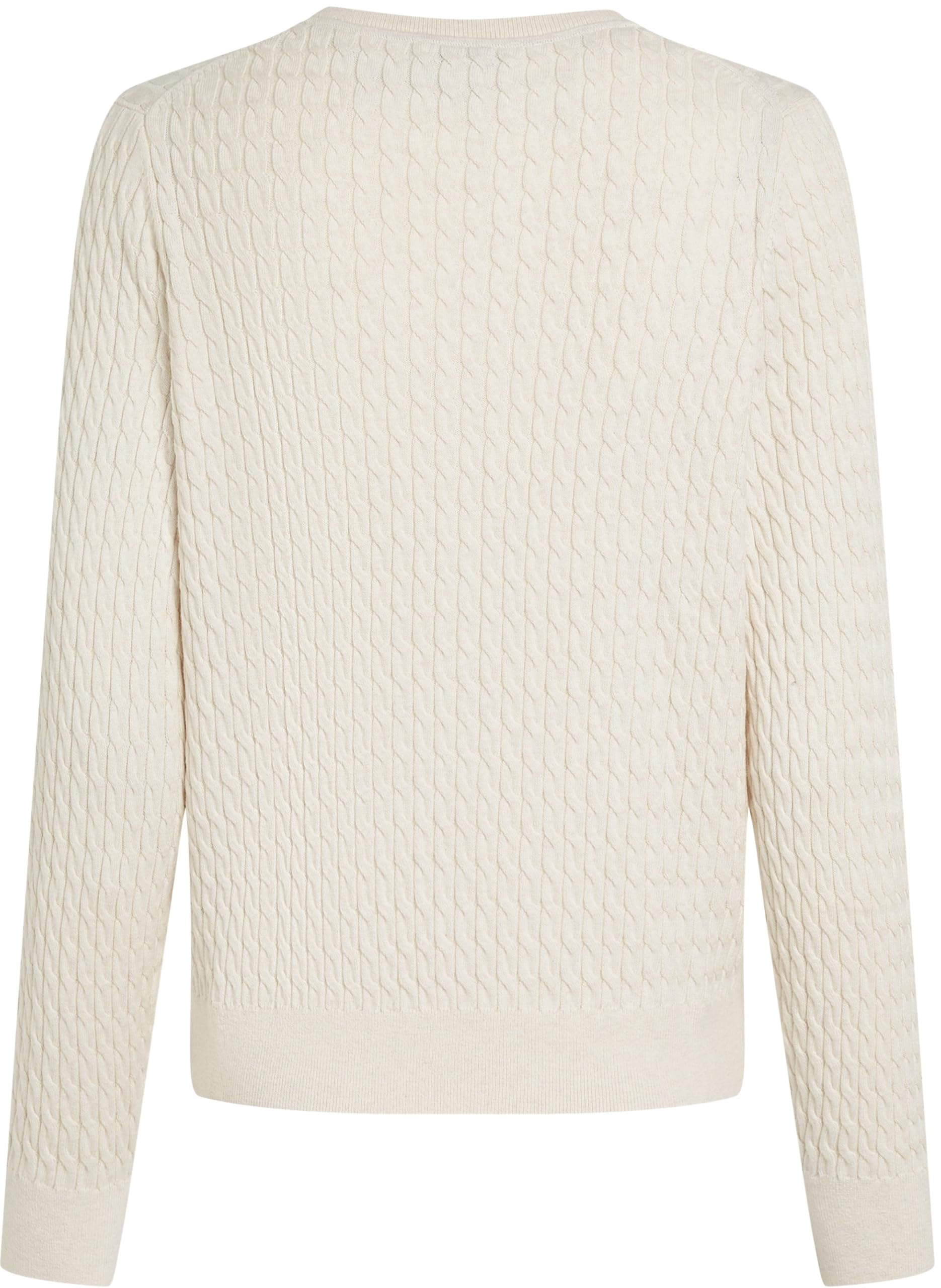 Tommy Hilfiger Co Cable Fine GG V-NK Ls SWT Ww0ww44987 Pull-Over Femme (Lot de 1)