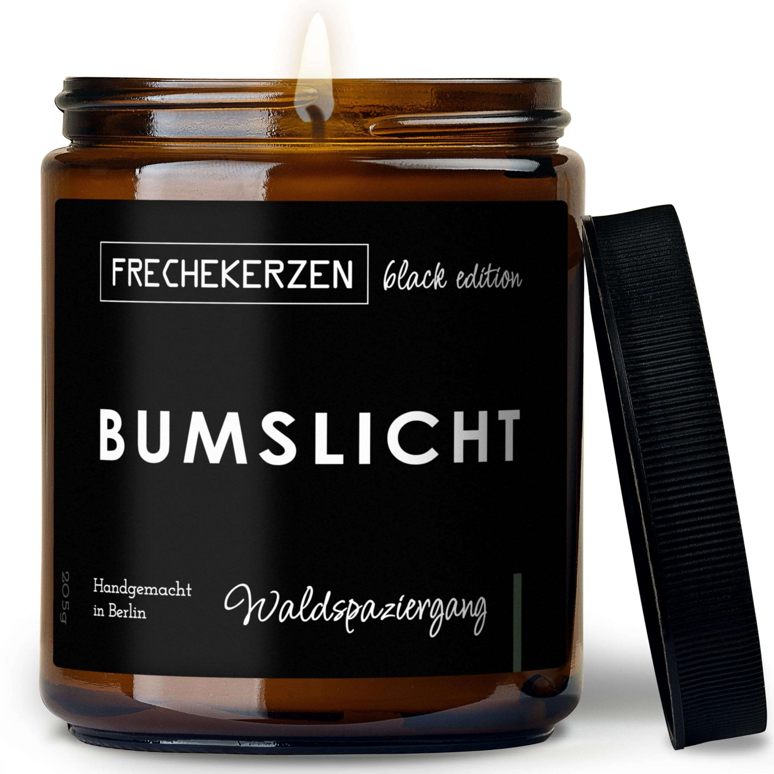 Lustige Duftkerze mit Spruch für Partner | Handgemacht aus Sojawachs | In Geschenkbox | Valentinstag Geburtstagsgeschenk | Ehe Mann, Freund, Frau, Freundin, Verlobte, Jahrestag |Wald