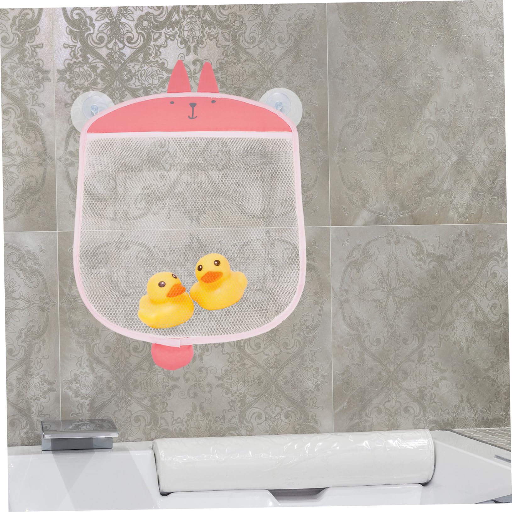PRETYZOOM 4 Sätze Netztasche Zur Aufbewahrung Im Badezimmer Aufbewahrungstasche Für Kinderspielzeug Mesh-badespielzeug-organizer Schlafzimmer Hängetasche Polyester 2 Stück * 4