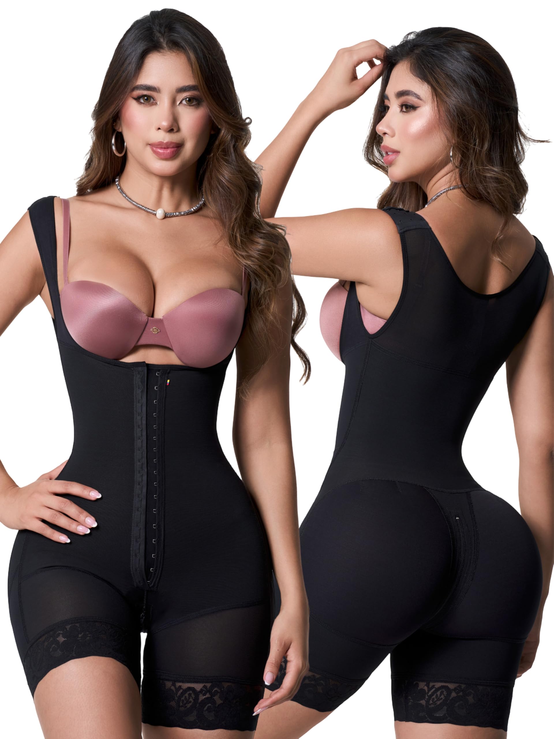 Sonryse Shapewear for women Fajas Colombianas Moldeadoras | Stage 2 Faja Control Shapewear after Tummy Tuck and Liposuction