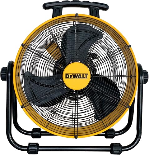 Vista 9 de DEWALT Mover de aire portátil 600 Cfm + ventilador giratorio Lasko 375 Cfm