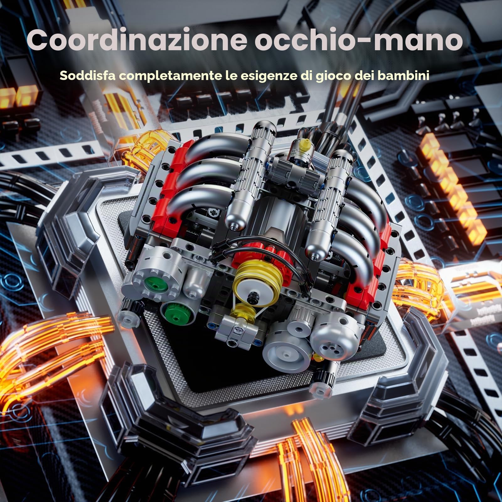 Mould King 10193 - Set di mattoncini per modellini e modellini per adulti e ragazzi (609 pezzi)