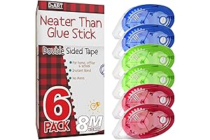 Double-Sided Tape Roller: Glue Tape For Scrapbooking, Crafts & Arts Projects