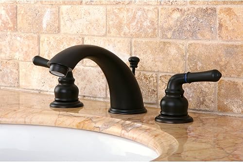 Miniatura 27 de Kingston Brass KB961 Magellan - Grifo de baño amplio, centro ajustable de 8 pulgadas, cromo pulido Cromo pulido,Cobrizo cepillado,Oil Rubbed