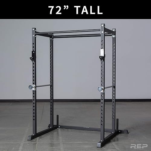 Miniatura 2 de REP FITNESS Short Power Rack  PR-1050  72 inches with Optional Dip Attachment, Flat Bench, Adjustable Bench