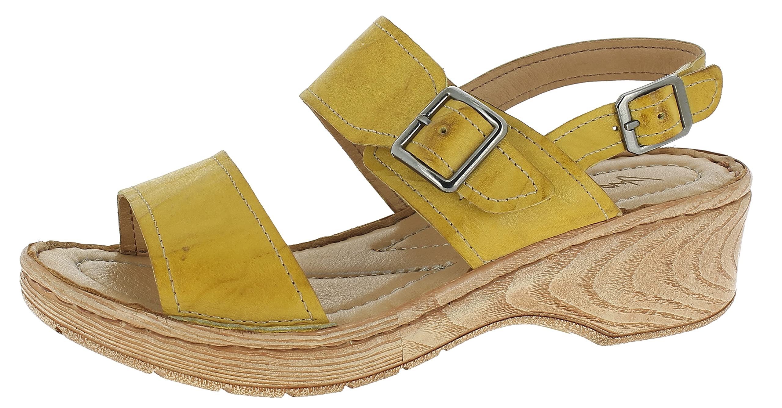 Andrea Conti Women's Lemon Heel Sandals Size 6 UK, Zitrone, 7 UK