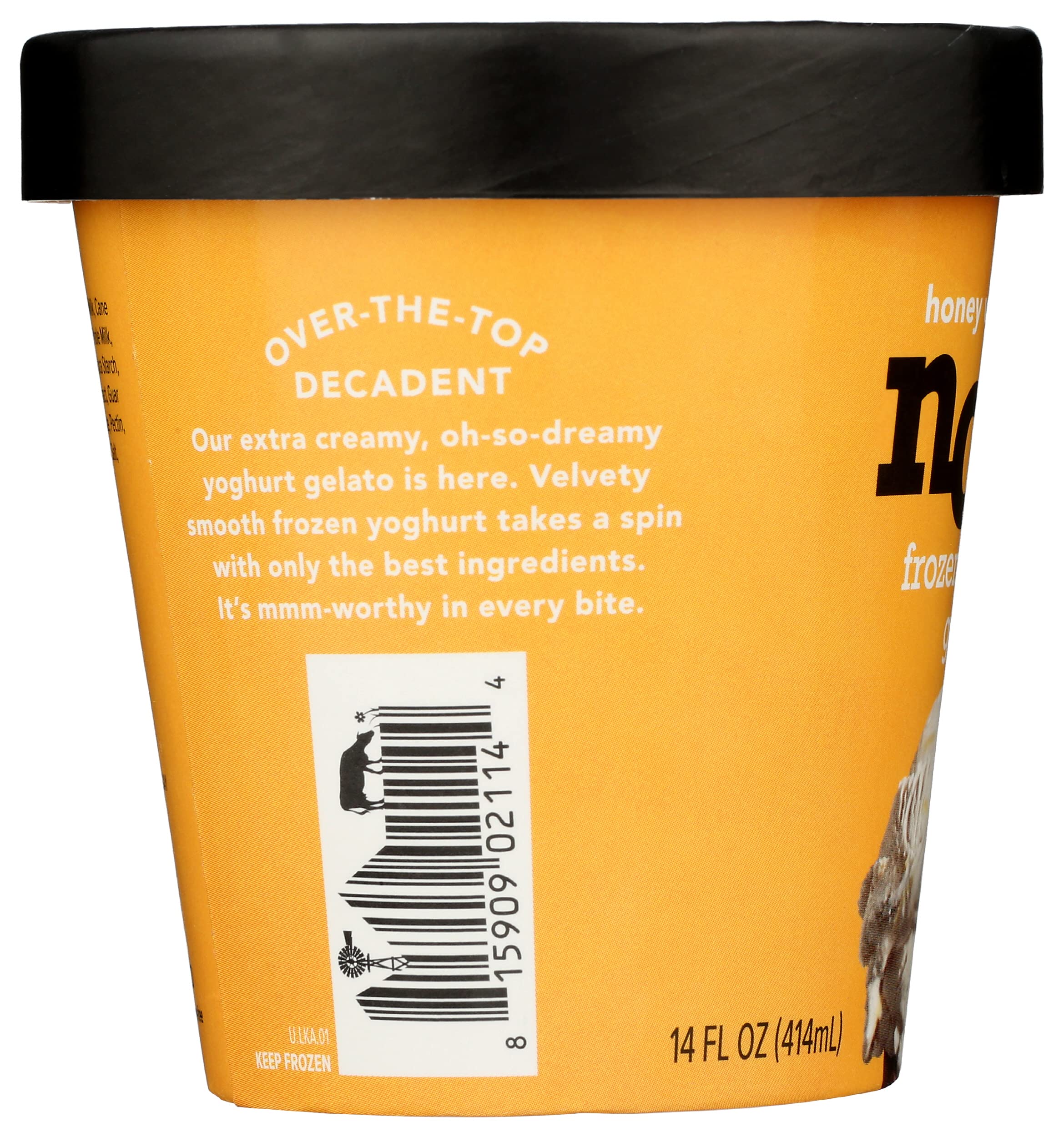 Noosa Honey Vanilla Bean Frozen Yoghurt Gelato, 14 FZ | Grocery