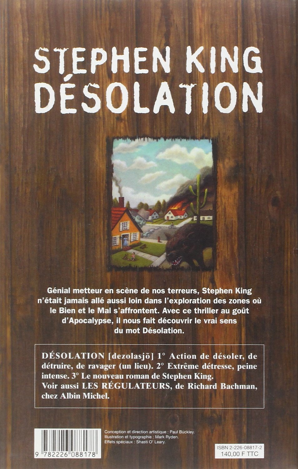 Désolation (Romans, Nouvelles, Recits (Domaine Etranger))