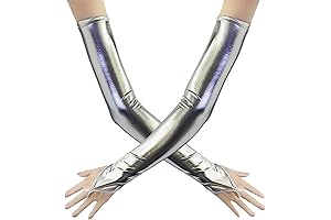 Stunning Metallic Fingerless Gloves: Amplify Your Style and Sophistication