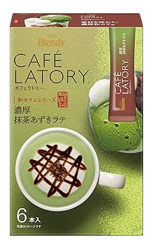 AGFブレンディ カフェラトリー スティック 濃厚抹茶ラテ6本x48箱計288本 AGF ブレンディカフェラトリー スティック 濃厚抹茶ラテ ( 11.5g