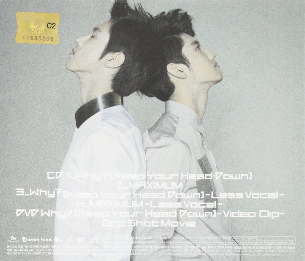 【初回限定盤】 東方神起 Why? (Keep Your Head Down) 東方神起】Why? (Keep Your Head Down)（アナログレコード