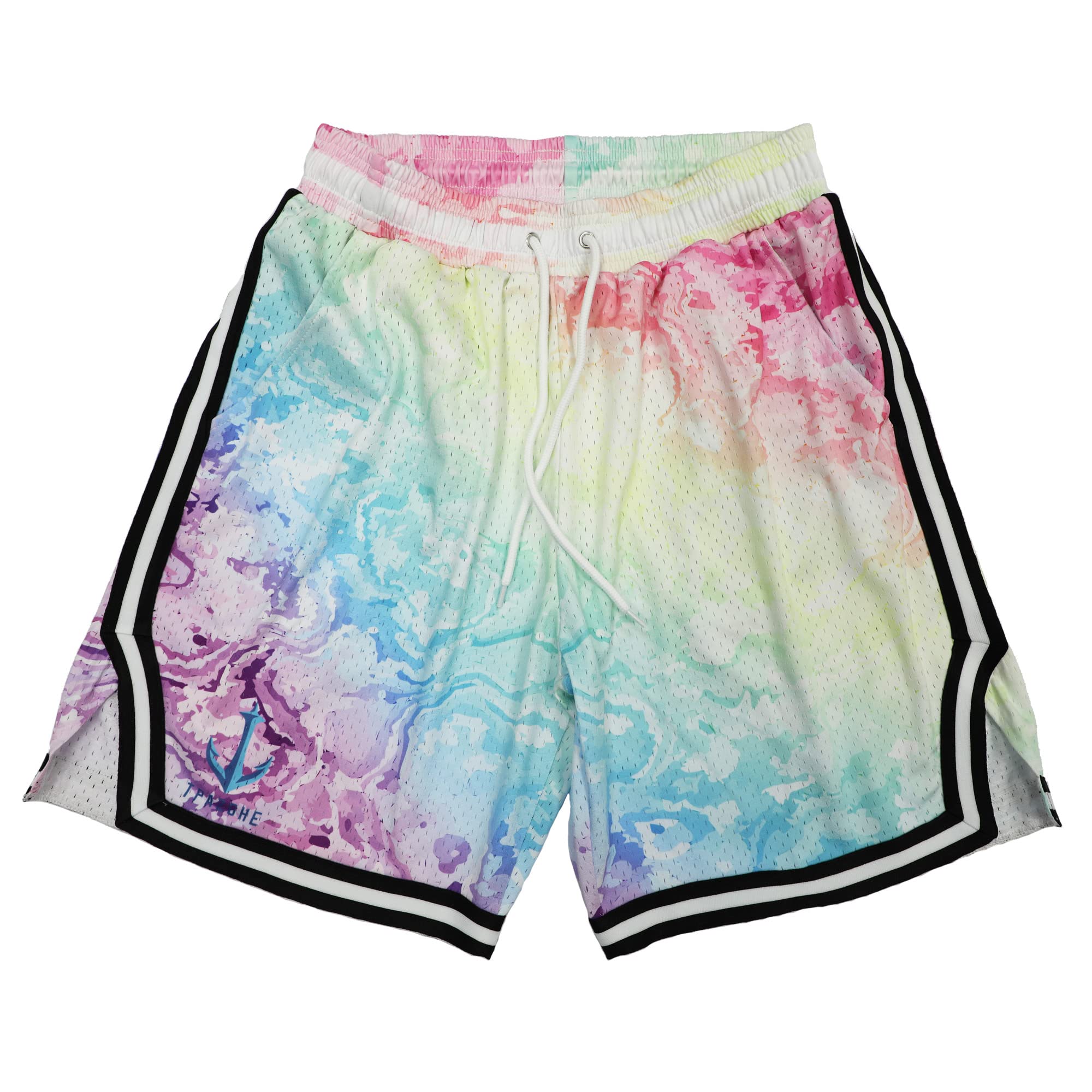 Basketball Athletic Shorts Men - Mesh Gym Sports Workout Training Drawstring Retro Casual Fashion Short with Pockets…