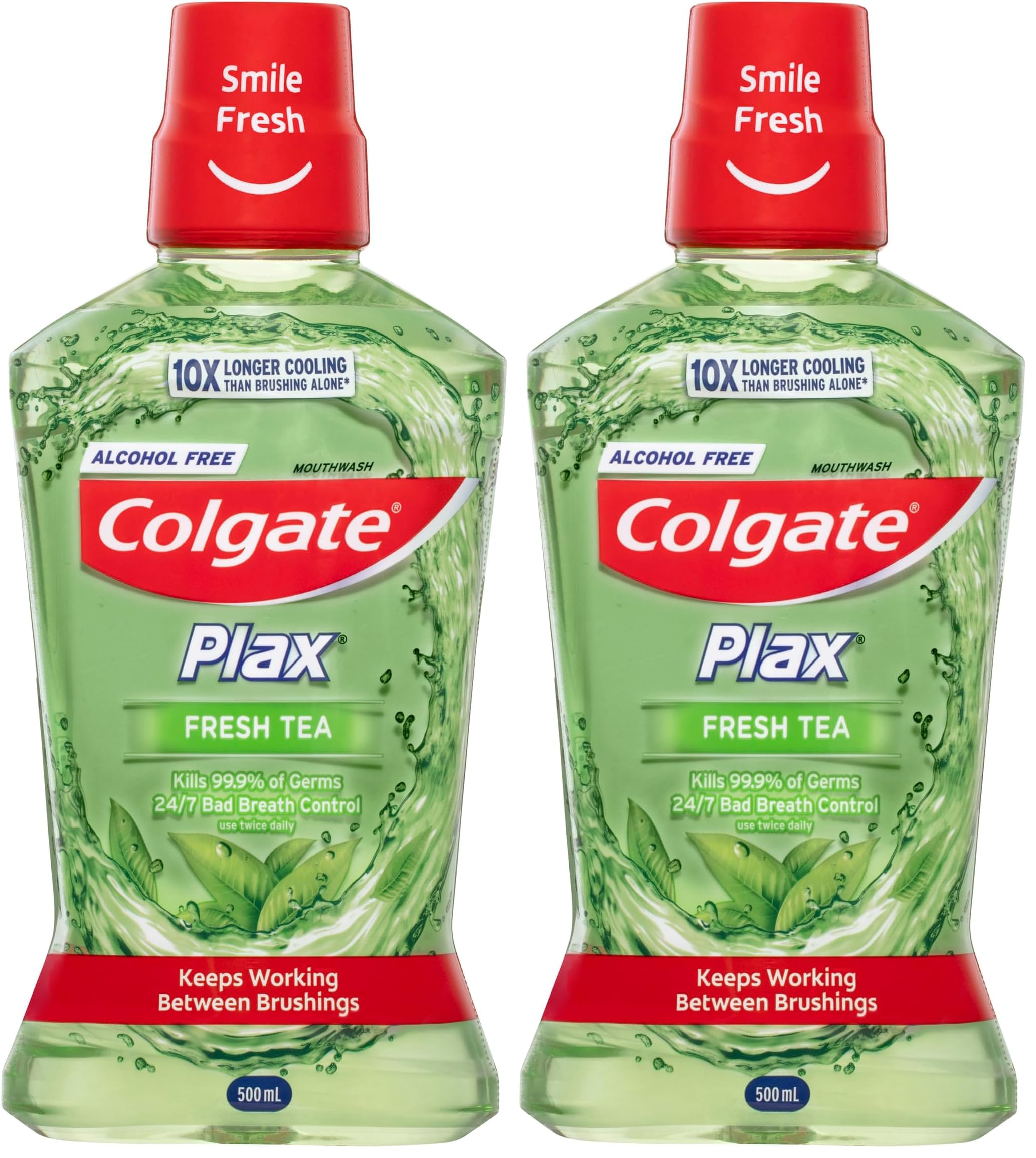 Colgate Plax Mouthwash, Fresh Tea 500 ml