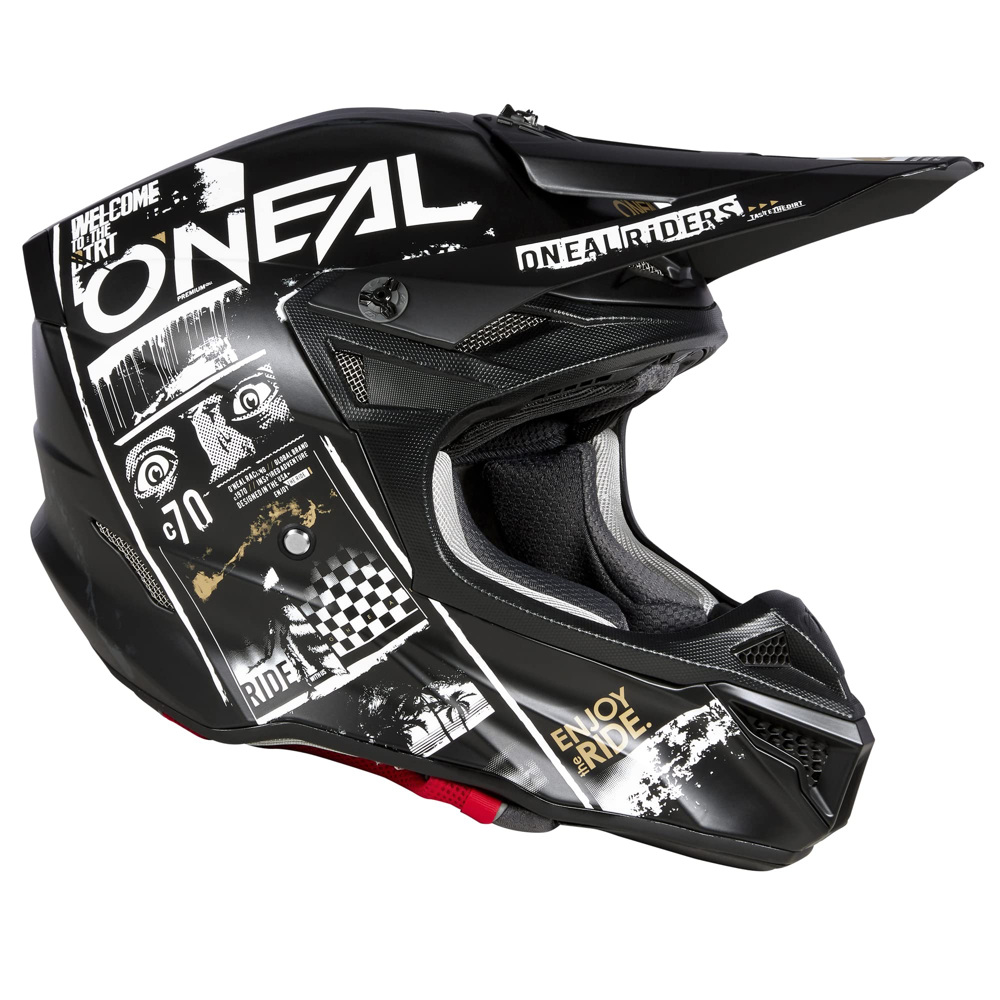 Oneal 5Series Polyacrylite Attack Kask motocrossowy