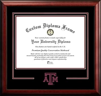 Campus Images Texas A&M University Spirit Diploma Frame