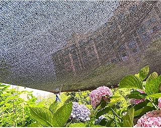 Toile D'ombrage Résistant Aux UV,Voile Ombrage 97% Avec Œillets En Aluminium Renforcé,Filet Anti Chaleur Avec Matériau HDPE for Terrasse Extérieure,Jardin,terrasse,Grange De Voiture,Corde Incluse (S