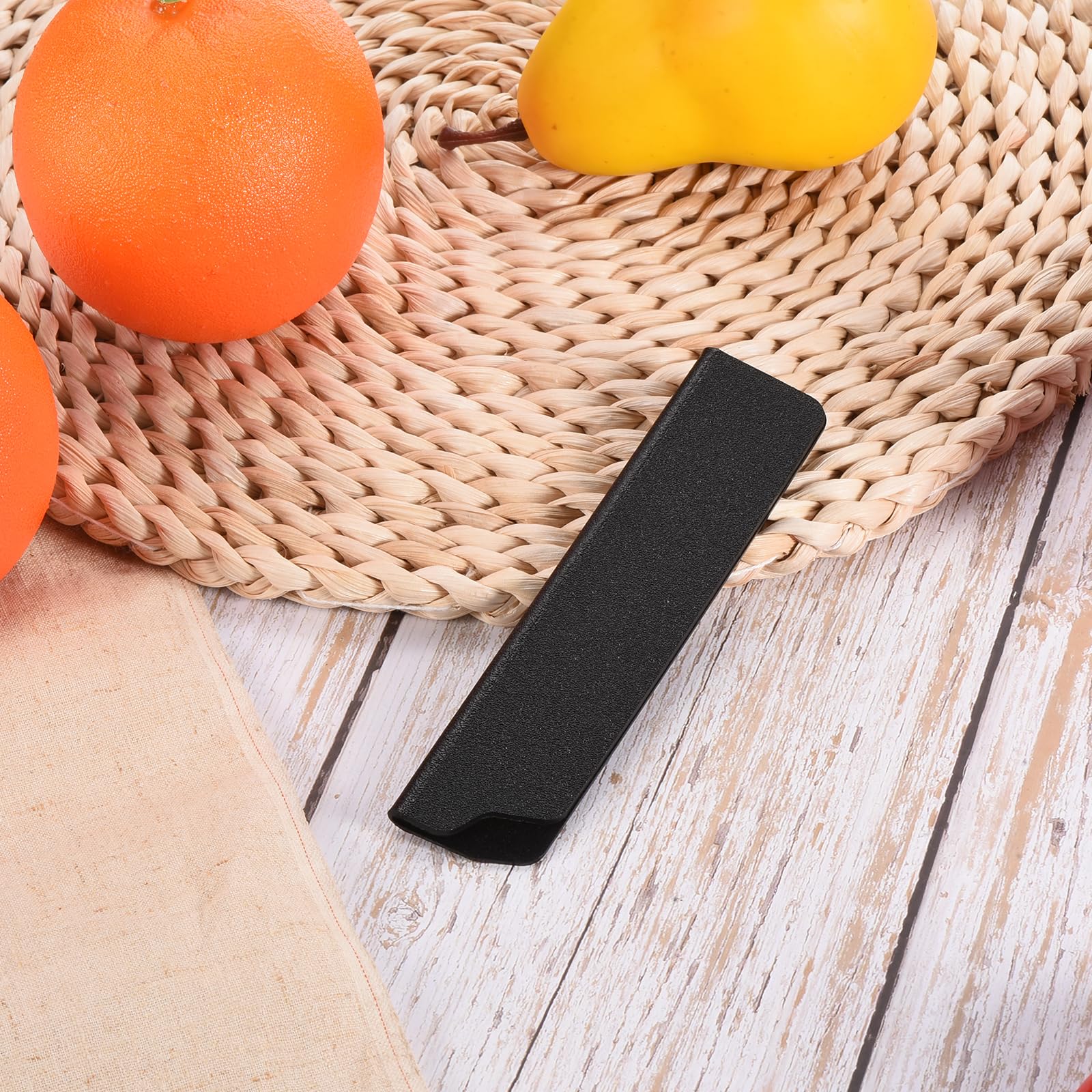 PATIKIL ABS Messer-Schutzhüllen (3 Stück) – Für 3,5" Gemüsemesser, Schwarz, 100x20 Mm