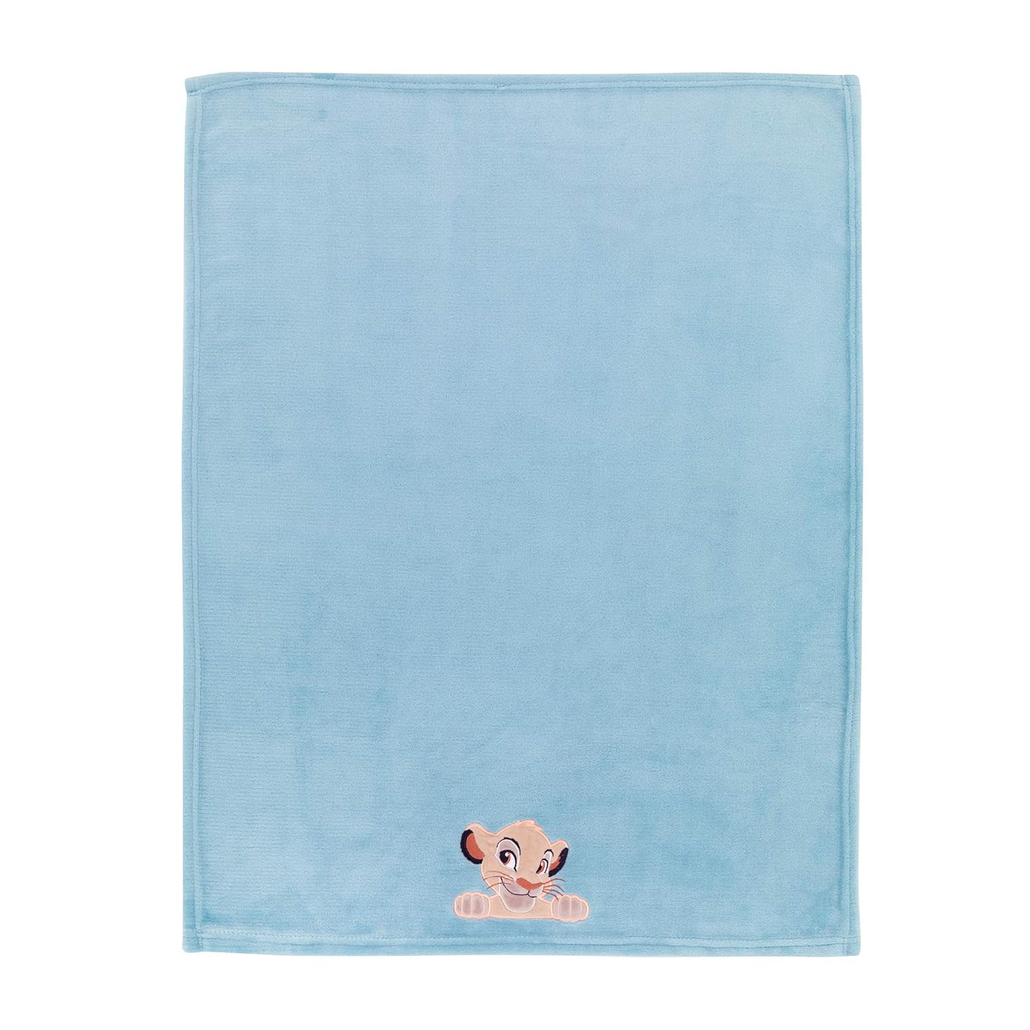Lambs & Ivy Lion King Adventure Baby Blanket, Blue , 30x40 Inch (Pack of 1) - Image 3