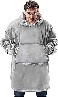 Hoodie Oversized Hoodie Sweatshirt Blanket Super Soft Warm Comfortable Blanket Hoodie, One Size Fits All Men Women Girls, ...