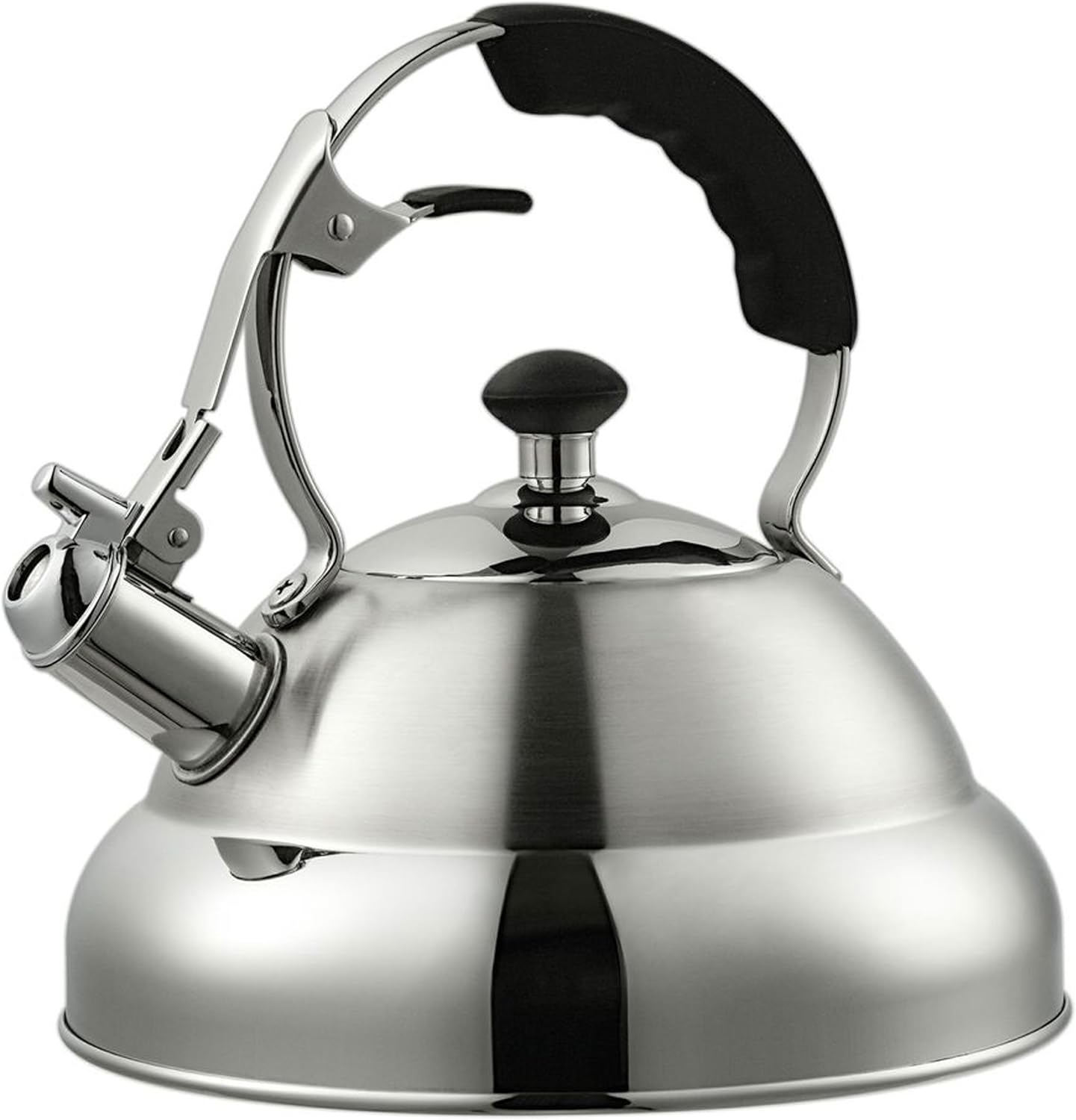 Wesco Classic Line Brushed Stainless Steel 2 Litre Stove Top Kettle ...