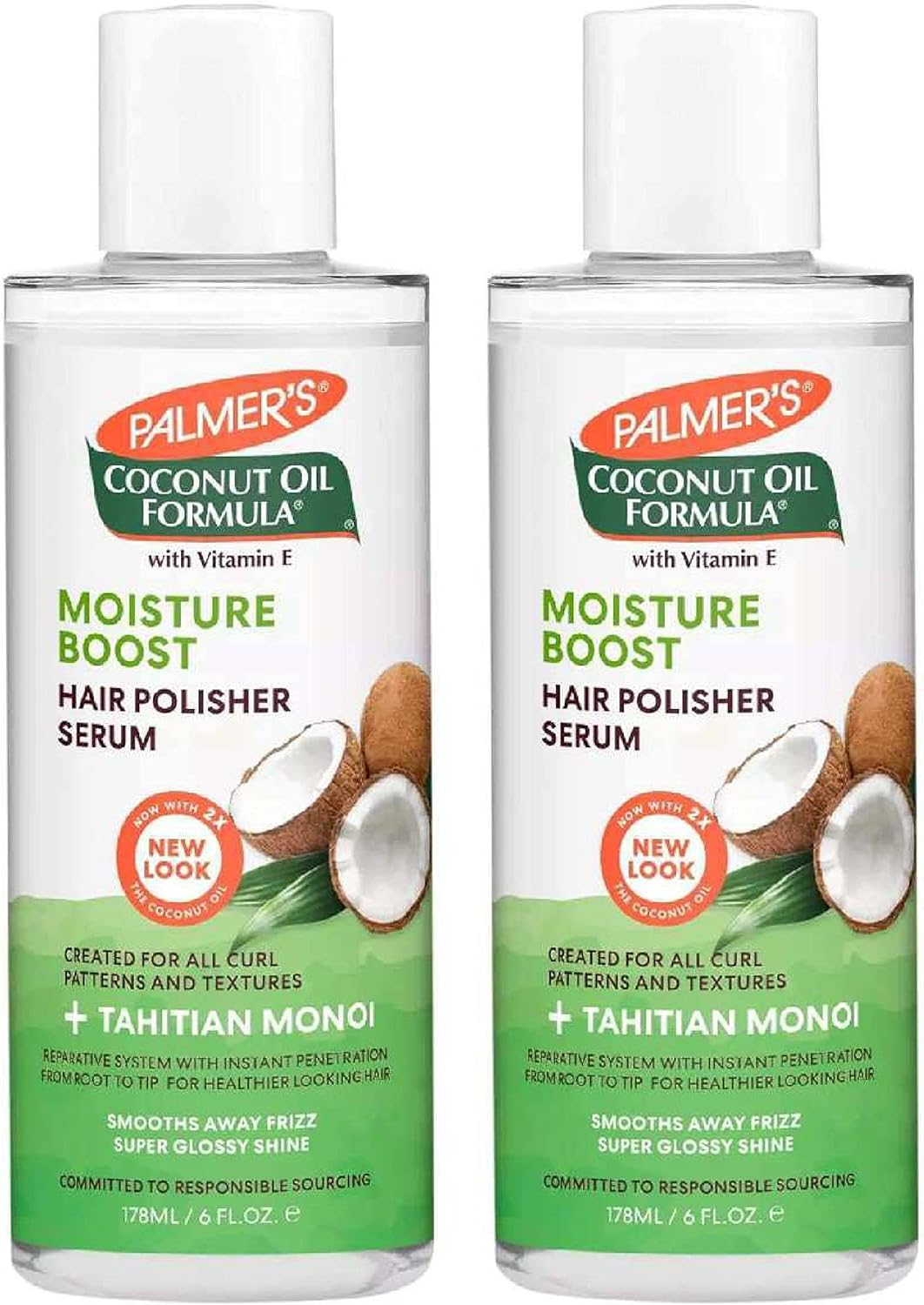 Palmer's Coconut Oil Formula Hair Polisher Serum for Dry, Damaged or