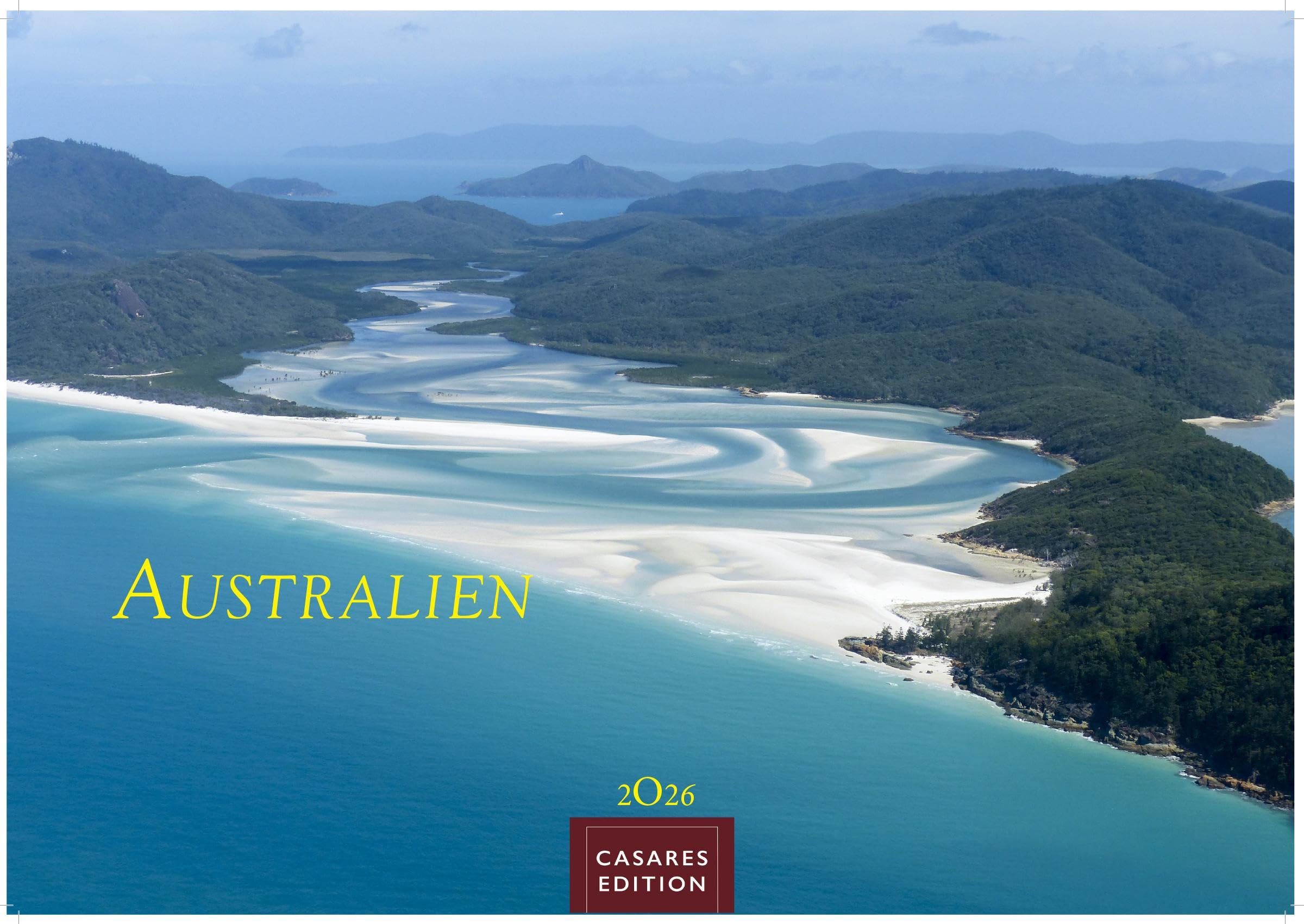 Australien Kalender 2026 – Wandkalender | Fotokalender Ozeanien 24x35cm – 12 atemberaubende Landschaften aus Down Under, perfekt als Geschenk & Wanddeko