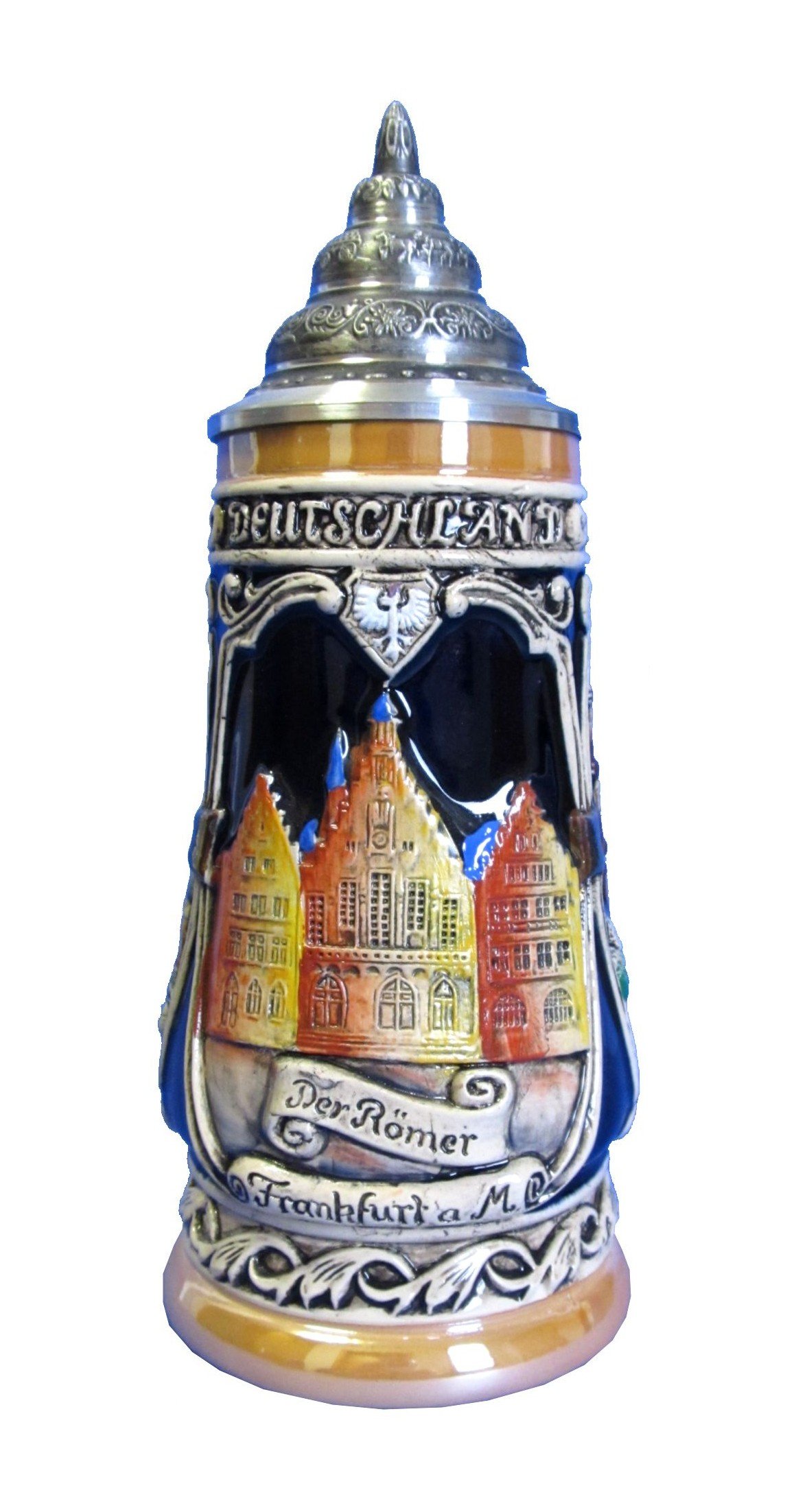 Chope de bière allemande Frankfurt KING fabrication artisanale de tradition de 0,3L KI 305-1