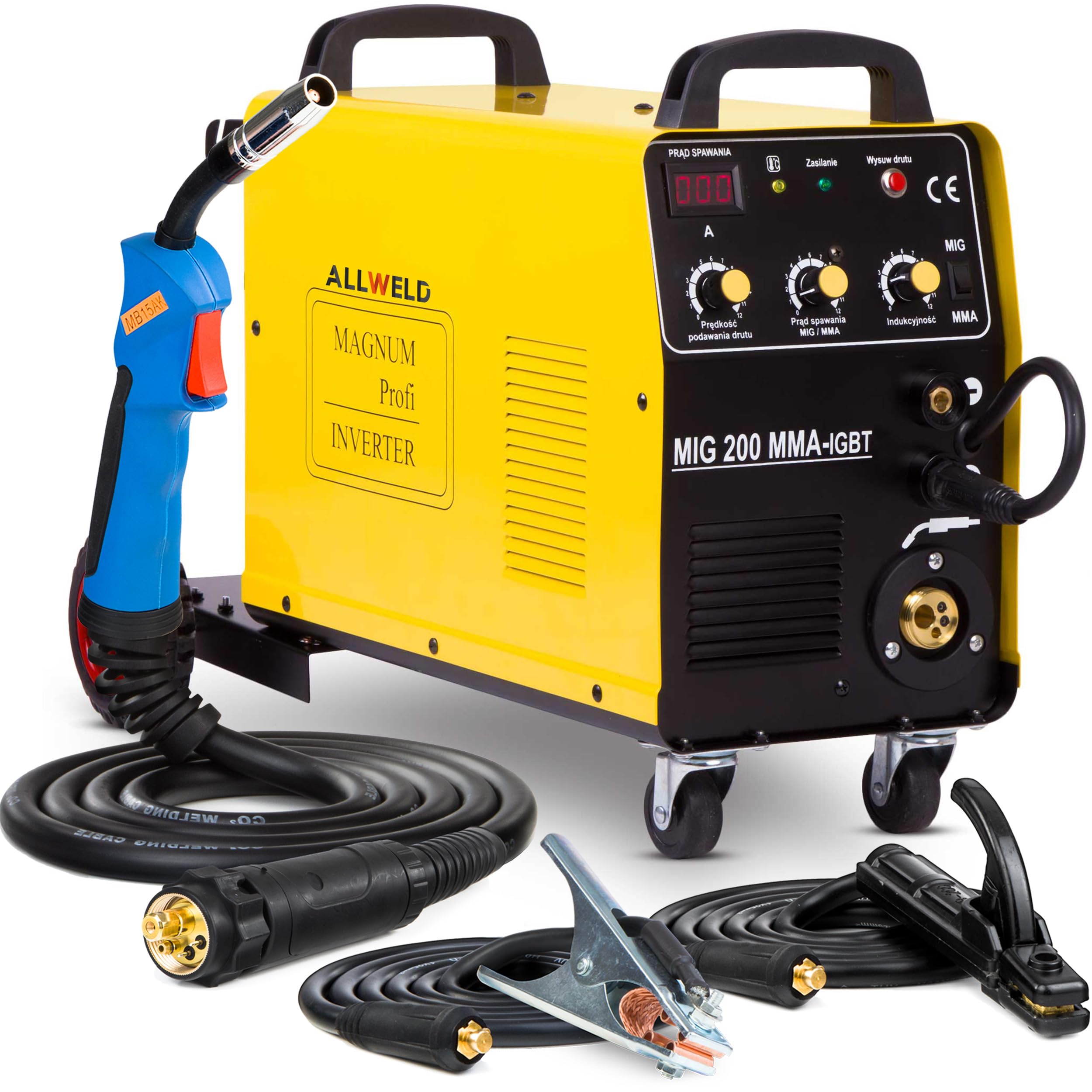 Poste à Souder 3 En 1 à Gaz De Protection 200 A - Fil Fourré