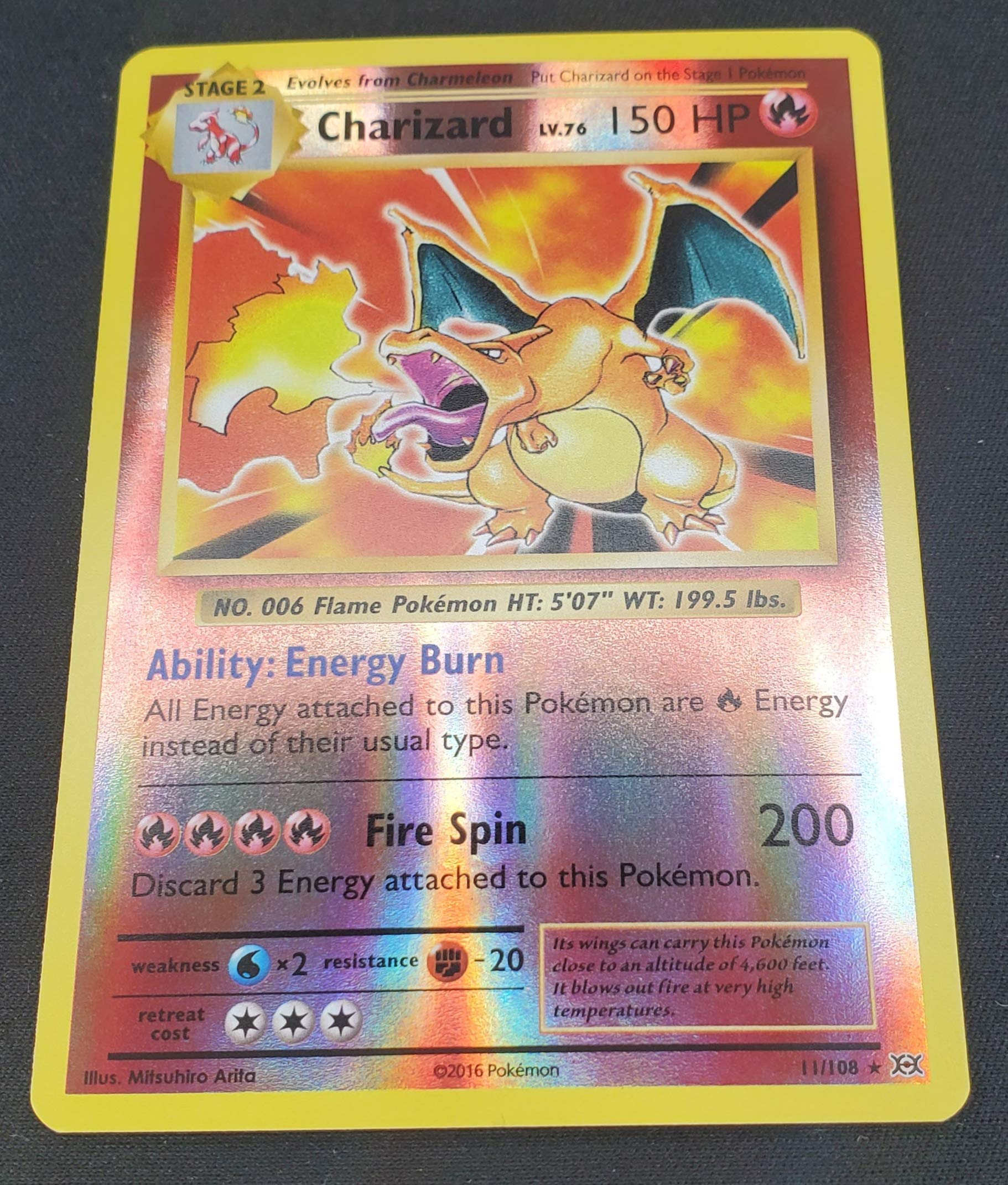 Pokemon Charizard Reverse Holo Evolutions Ayanawebzine