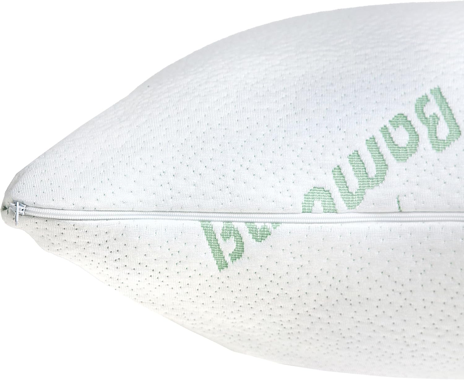 U.S. Polo Assn. Jumbo Bamboo Pillow, 28 x 20 inches, Deluxe Comfort, White