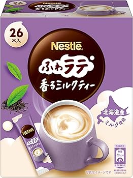 ラブミルクさん専用 Amazon.co.jp: ネスレ ふわラテ 香るミルクティー 26P,箱,スティック