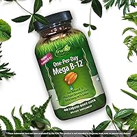 Vista 5 de Irwin Naturals Vitamina de metilcobalamina de alta potencia Mega B-12 de 1,500 mcg, absorción rápida y mejorada con MCT + ginseng asiático, impulso