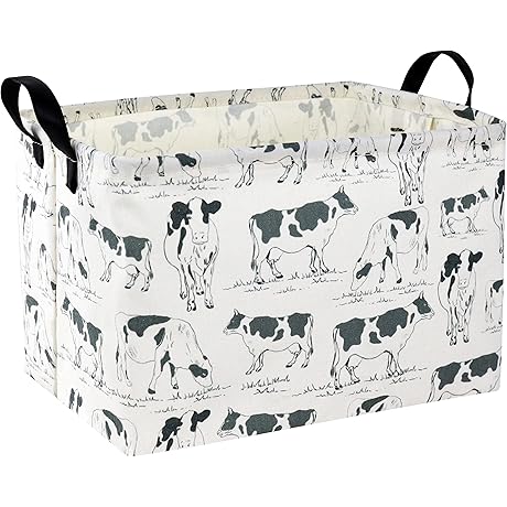 Cow Print Easter Basket from HIYAGON