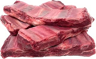 Bison bone-in chuck short ribs: - 6 pieces, total 72 oz. - TenderBison