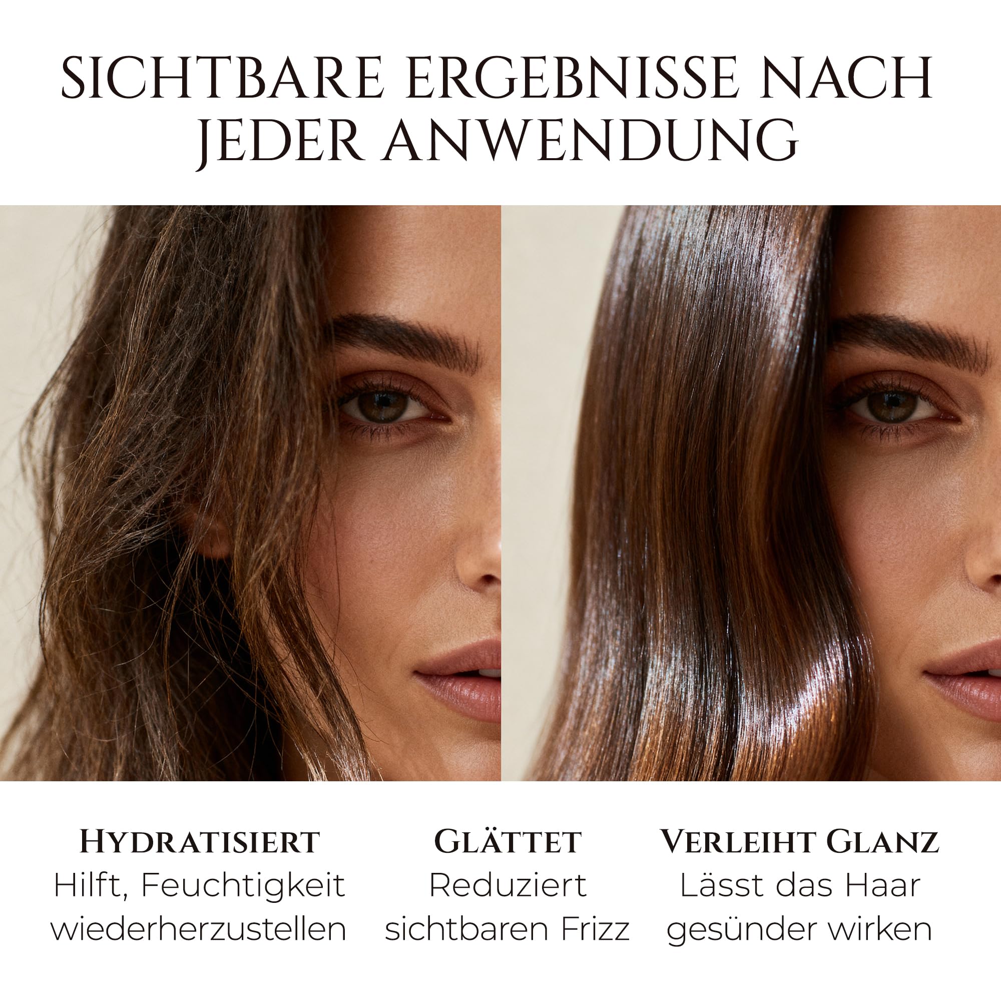 HADAT Hydro Silk Shampoo und Conditioner Set 3 x 70 ml Reisegröße
