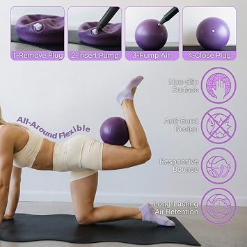 22 Pcs Full Set, Pilates Ring Circle Set Home Pilates Equipment Kit for Women Essentials Accessories With Wrist Weights, Set Gift for Adult Women Weight Loss