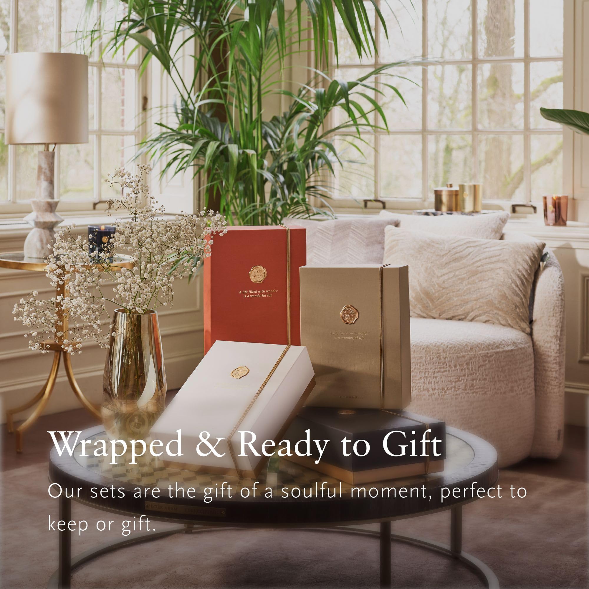 RITUALS Gift Set Sweet Jasmine Large – Prodotti lussuosi per profumare la casa con la Private Collection – Cofanetto regalo Aromaterapia con profumo ambiente, candela e bastoncini profumati