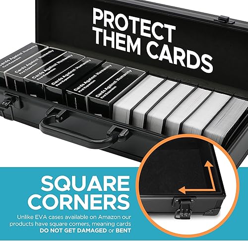 Miniatura 6 de Estuche de Cartas de Juego Compatible con Magic The Gathering, Yugioh y otros Juegos de Cartas Incluye 8 separadores Capacidad para 1400 cartas