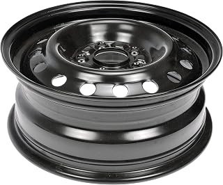 Dorman 939-265 15 x 6 In. Steel Wheel Compatible with Select Honda Models, Black